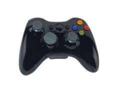 Carcasa Mando Wireless Negro Xbox 360 + Destornillador