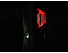 Black Knight Case with Red Led for Xbox 360 Slim