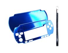 Ultra Slim Aluminium Case PSP Slim Azul