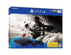 Consola Playstation 4 Slim (1TB) + Dualshock 4 V2 + Ghost of Tsushima