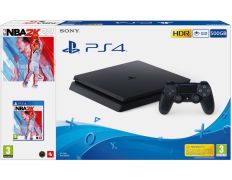 Consola Playstation 4 Slim (500GB) Black + NBA 2K22