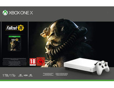 Consola Xbox One X 1 TB Robot White + Fallout 76