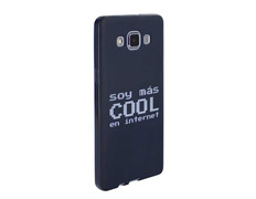 Funda TPU Azul Tacto Goma Cool Samsung Galaxy A5