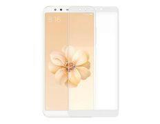 Cristal Templado Completo (9D) - Xiaomi Mi A2 / Mi 6X Blanco