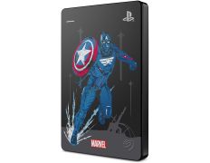 Disco Duro Externo Seagate Game Drive 2TB PS4 Capitán América Negro