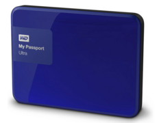 Disco duro Western Digital My Passport Ultra 2 TB Azul