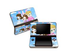 Skin Little Princesses Flowers Nintendo DSi XL