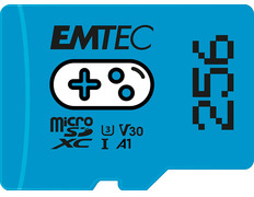 Emtec MicroSD XC UHS-1 U3 V30 A1 256GB Azul Switch