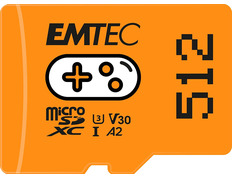 Emtec MicroSD XC UHS-1 U3 V30 A1 512GB Naranja Switch