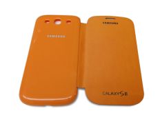 Funda tipo libro Samsung Galaxy S3 Naranja