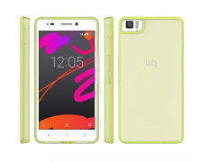 Funda Aquaris M5.5 Verde Gummy