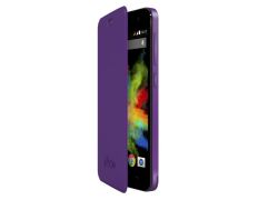 Funda con Tapa Wiko Bloom Violeta