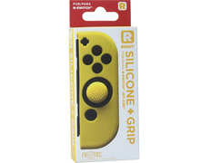 Funda de Silicona Joy Con Derecho +Grip Amarillo