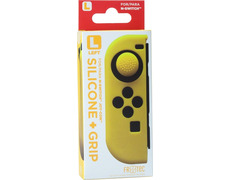 Funda de Silicona Joy Con Izquierdo +Grip Amarillo