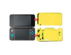 Funda de Silicona para Nintendo 2DS XL Amarillo