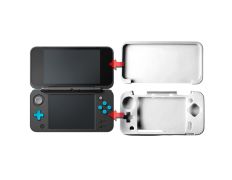 Funda de Silicona para Nintendo 2DS XL Blanco