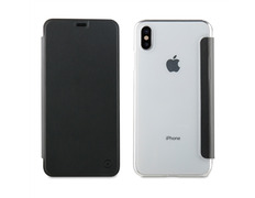 Funda Folio iPhone XS Max muvit Negro