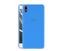 Funda Gummy Azul BQ Aquaris X5