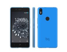 Funda Gummy BQ Aquaris X5 Plus Azul