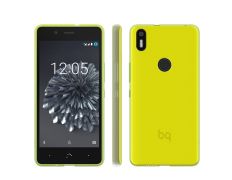 Funda Gummy BQ Aquaris X5 Plus Verde Lima