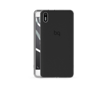 Funda Gummy Negra BQ Aquaris X5