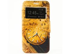 Funda Libro Samsung j3 2016 Mapa Reloj