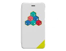 Funda Smart Folio WiCube Wiko Lenny 3 Blanca