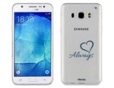 Funda TPU Transparente Always Samsung Galaxy J5 2016 Words