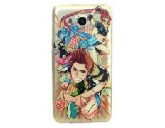 Funda TPU Transparente Gato Samsung Galaxy J7 2016 el Rubius