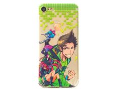 Funda TPU Transparente Pixel Apple iPhone 7 el Rubius