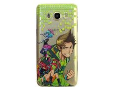 Funda TPU Transparente Pixel Samsung Galaxy J5 2016 el Rubius