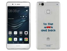 Funda TPU Transparente to the Moon and Back Huawei P9 Lite