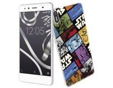 Funda TPU Viñeta Star Wars BQ Aquaris X5