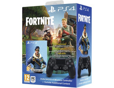 Dualshock Black v.2 + Fortnite