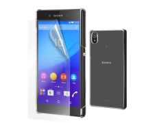 Carcasa Transparente + Cristal Templado Sony Xperia Z5 Premium Made for Xperia