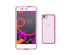 Funda Bq Aquaris M5 Gummy Fucsia