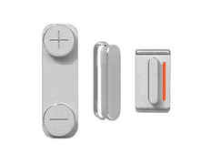 Repuesto Button Set iPhone 5 Plata