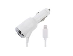 Cargador de coche para iPhone 5 Blanco