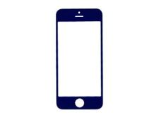 Cristal frontal iPhone 5/5S/5C/SE Azul Oscuro