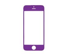 Cristal frontal iPhone 5/5S/5C/SE Violeta