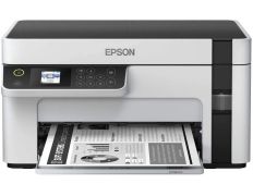 Impresora Recargable Monocromo Multifunción Epson Ecotank ET-M2120 WiFi Blanca