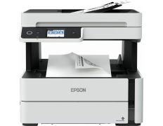 Impresora Recargable Monocromo Multifunción Epson Ecotank ET-M3140 Fax/Dúplex Blanca