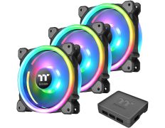 Kit 3 Ventiladores Thermaltake Riing Trio 12 cm RGB