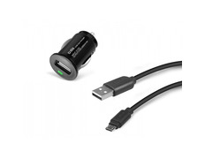 Kit cargador de coche USB 2000 mA + Cable micro USB SBS