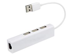 Adaptador LAN multifuncional USB 3-Port HUB para Macbook