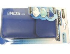 Funda de cuero DS Lite Leather pocket Enamel Navy