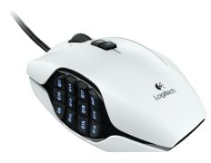 Logitech G600 MMO Gaming Mouse Blanco