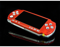 Carcasa XCM Magic Night Glow For PSP Slim Red