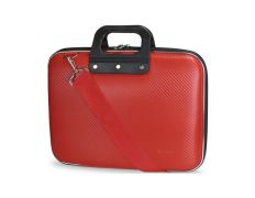 Maletín Rígido E-vitta Bag Carbón para Portátiles hasta 13.3" Rojo