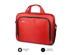 Maletín Subblim Oxford para Portátiles hasta 16" Rojo